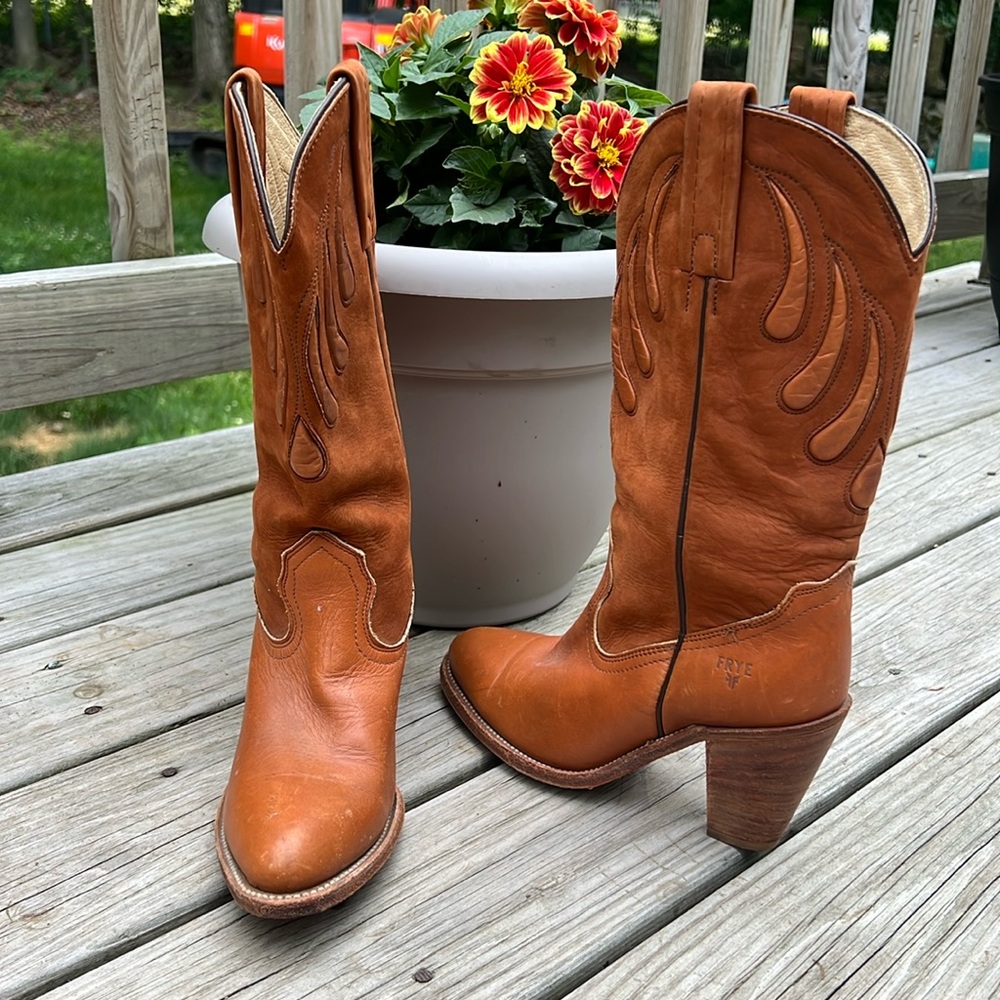 Frye cowboy boots